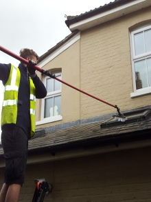 Cleaning Velux Window in Maldon.